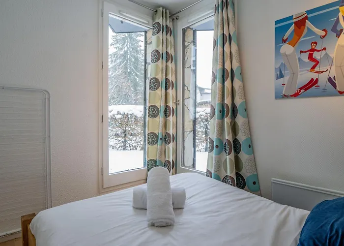 公寓 Triolet Jardin - Garden With Mont Blanc Views *