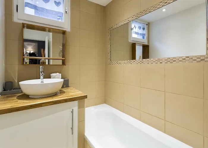 公寓 Triolet Jardin - Garden With Mont Blanc Views *